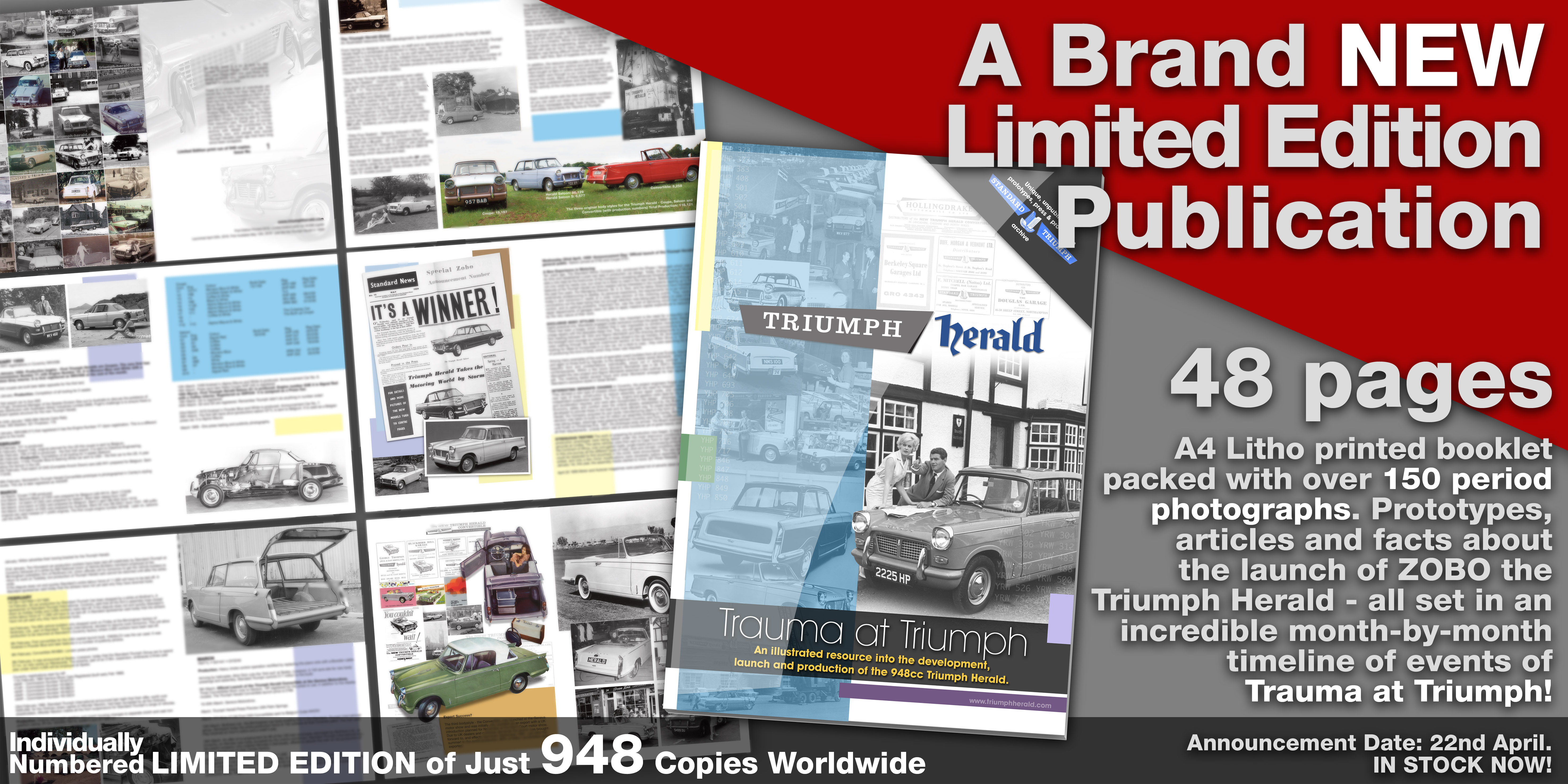 New Triumph Herald Book