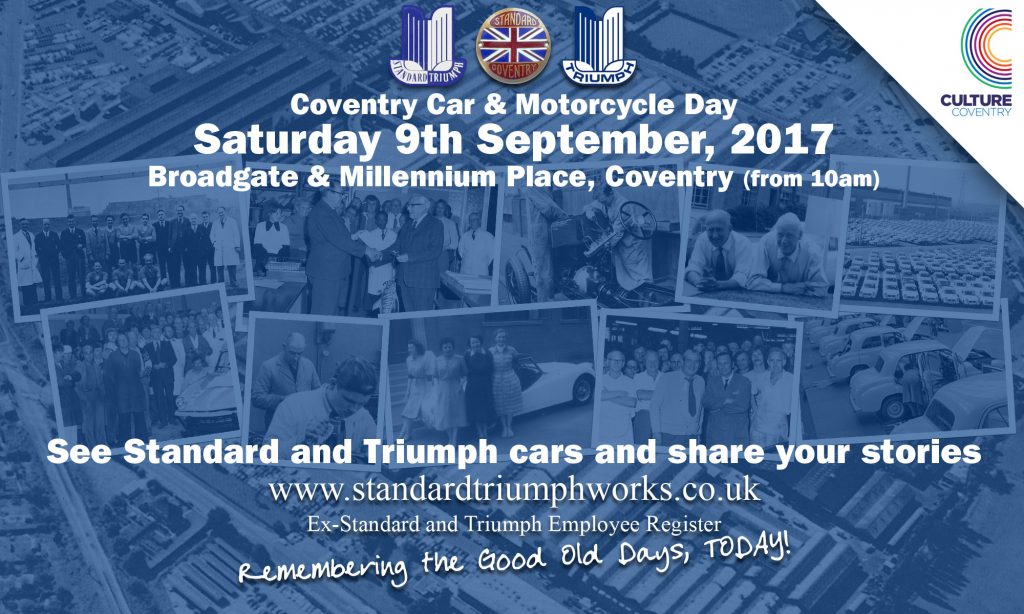 Coventry Car Day 9th September, 2017