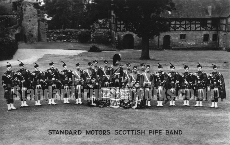 Standard Motors Scottish Pipe Band