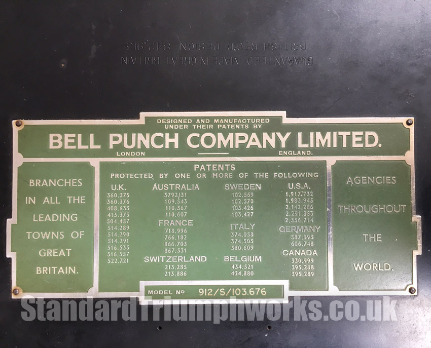 Bell Punch Company Ltd