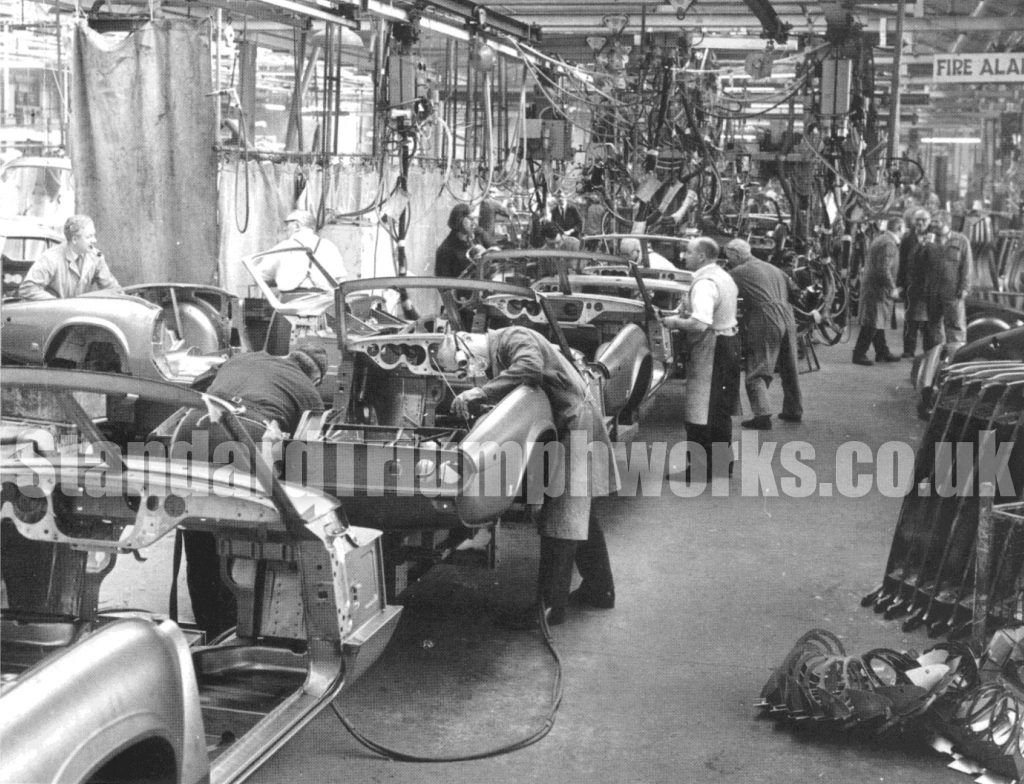 Triumph Spitfire Factory Photo