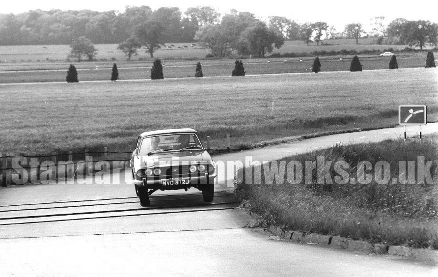 Triumph Stag Testing at MIRA