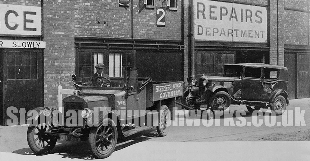 repairs dept Standard Motor Co