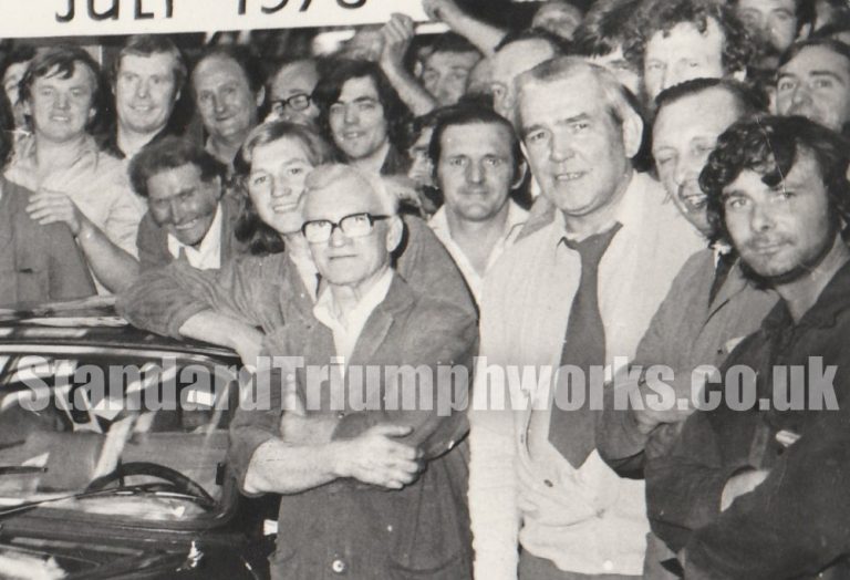 Ron Benfield and Bill Timms – Standard Triumph Works Directory